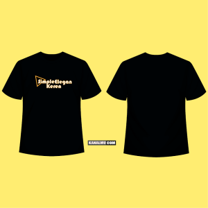 7 Mentahan desain kaos distro simple keren elegan gratis siap pakai