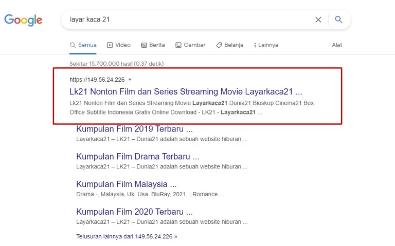 Cara nonton film di lk21 terbaru 2022