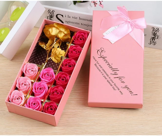 kado valentine box set bunga - kanalmu
