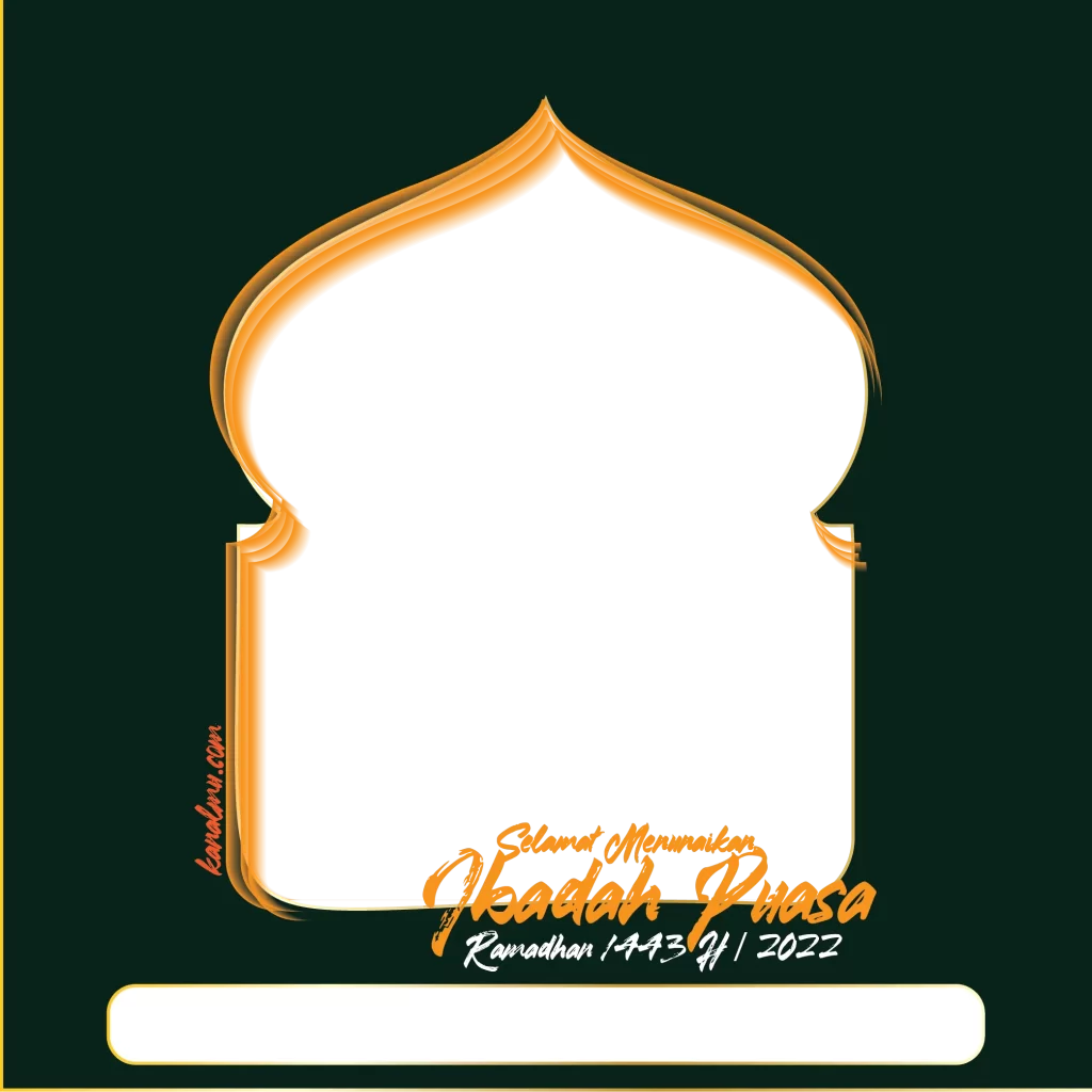 twibbon Selamat Puasa Ramadhan 1443 H  2022 PNG - kanalmu