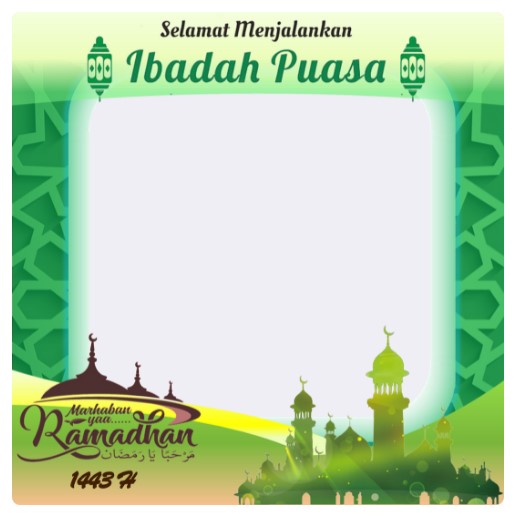 Bingkai twibbon ramadhan 2022 : sumber - twibbonize