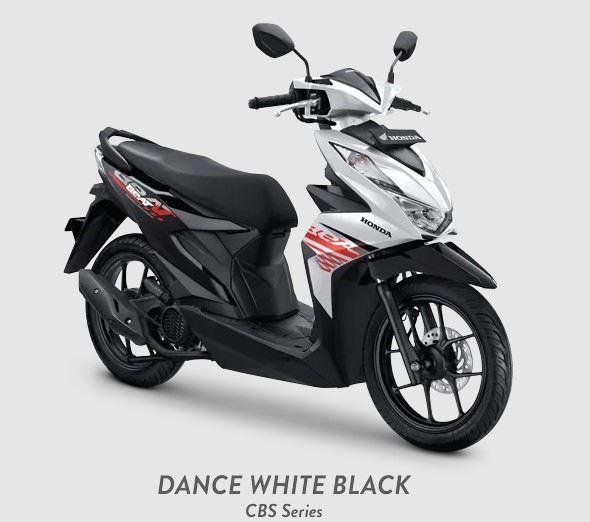 Honda Beat Dance White Black