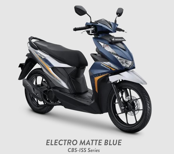 Honda Beat Electro Matte Blue