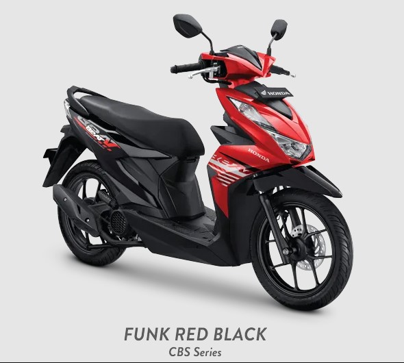 Honda Beat Funk Red Black