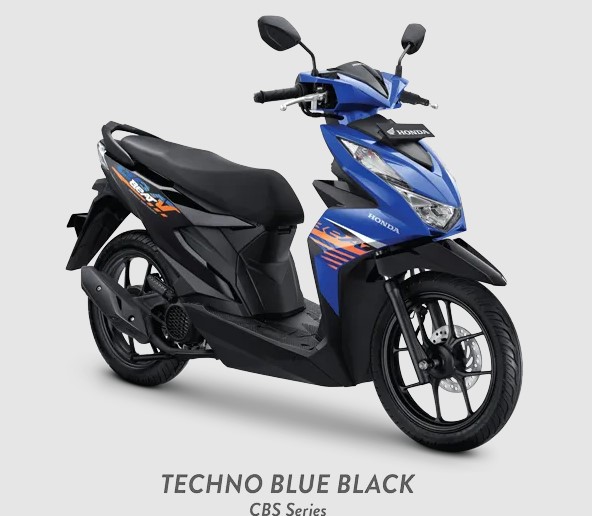 Honda Beat Techno Blue Black