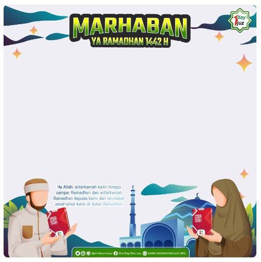 Twibbon marhaban ya ramadhan 2022 : sumber - twibbonize