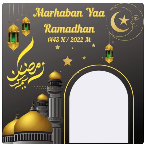 Twibbon marhaban ya ramadhan 2022 : sumber - twibbonize