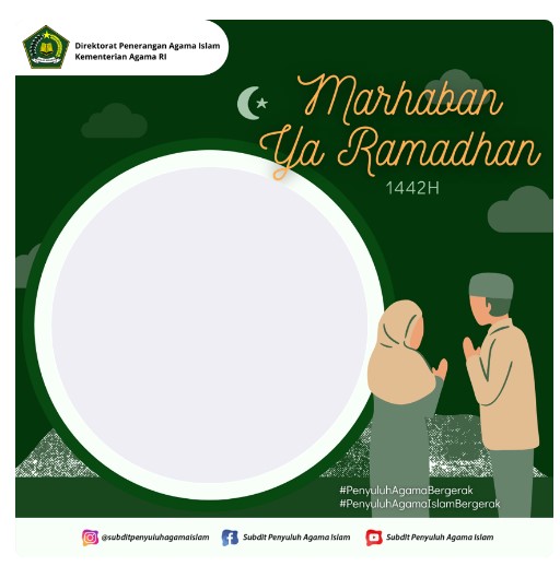 Twibbon marhaban ya ramadhan 2022 : sumber - twibbonize