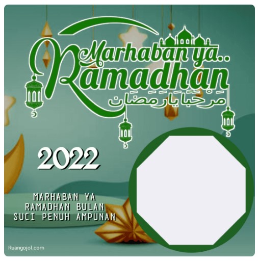 Twibbon menyambut ramadhan 2022