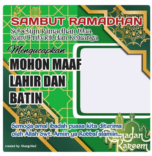 20+ Link twibbon menyambut ramadhan 2022 / 1443 h terbaru, gratis