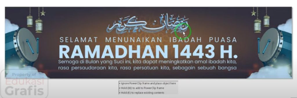 spanduk selamat menunaikan ibadah puasa ramadhan cdr 1 - kanalmu