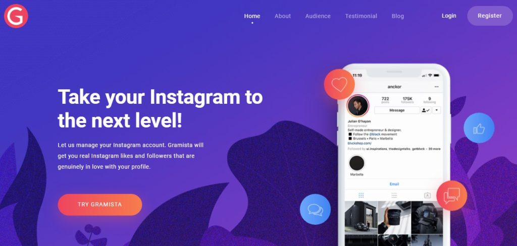 web penambah followers instagram gramista - kanalmu