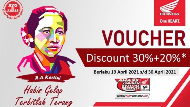 Gambar iklan promo hari kartini