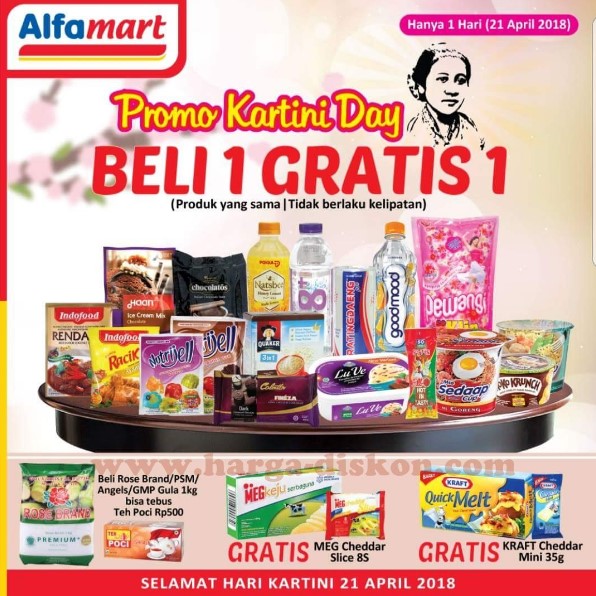 Gambar iklan promo hari kartini