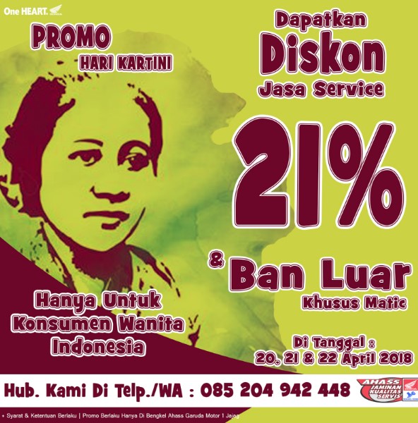 Gambar iklan promo hari kartini