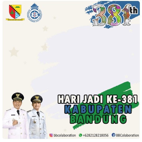 10 Twibbon selamat hari jadi kabupaten bandung ke-381 20 april 2022 1 Twibbon hari jadi kabupaten bandung 2022