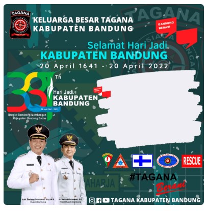 Twibbon hari jadi kabupaten bandung 2022