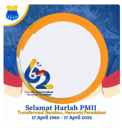 Twibbon harlah PMII 2022