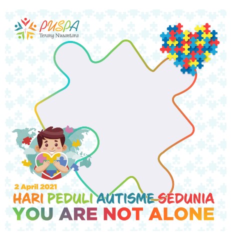 Twibbon peduli autisme sedunia 2 april