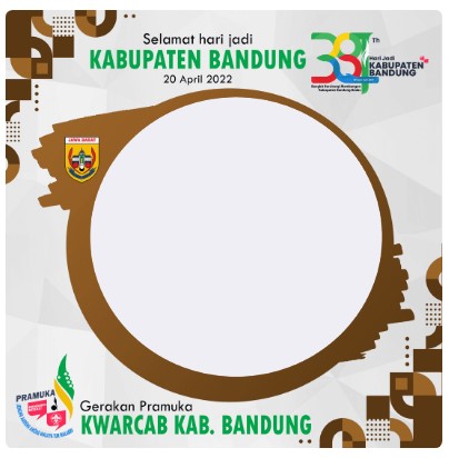 Twibbon selamat hari jadi kabupaten bandung ke - 381