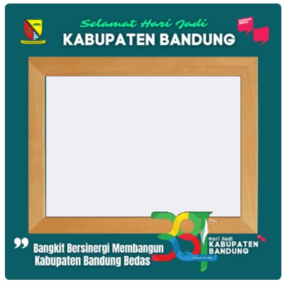 Twibbon selamat hari jadi kabupaten bandung ke - 381