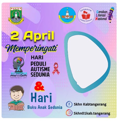 Twibbon selamat hari peduli autisme 2 april