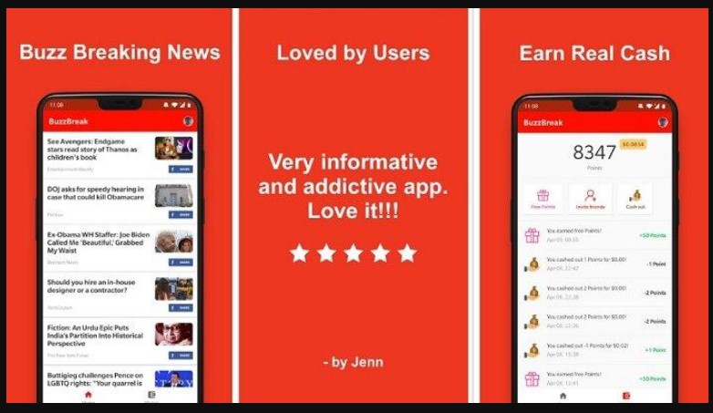 buzzbreak apk aplikasi penghasil uang