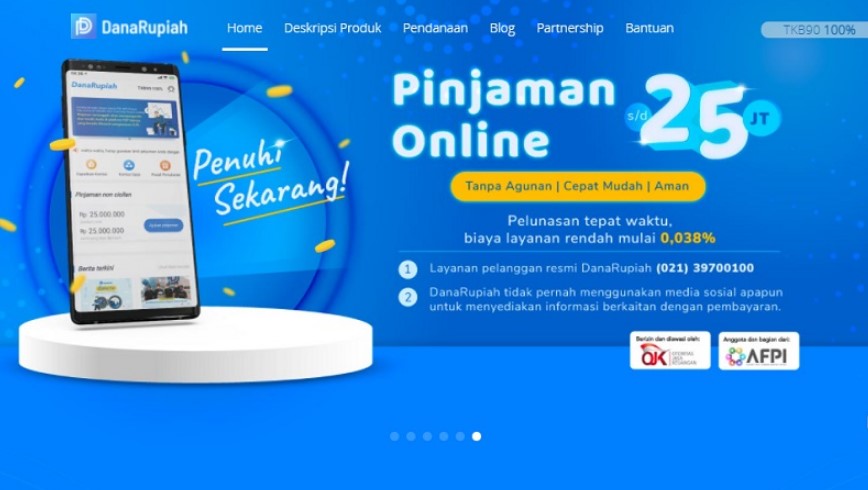 danarupiah aplikasi pinjam uang online cepat tanpa jaminan