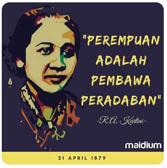 gambar poster selamat hari kartini 