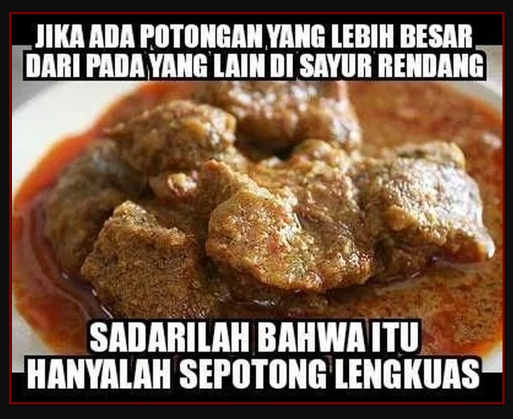 meme kocak lucu lebaran - kanalmu