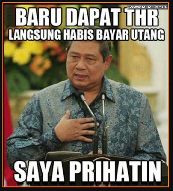 meme thr lebaran lucu ngenes - kanalmu