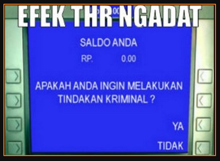 meme thr lebaran lucu ngenes - kanalmu