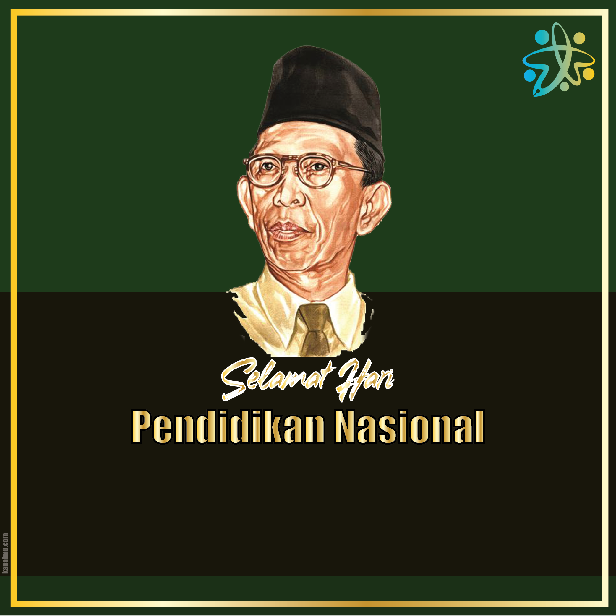 poster hari pendidikan nasional hardiknas png - kanalmu