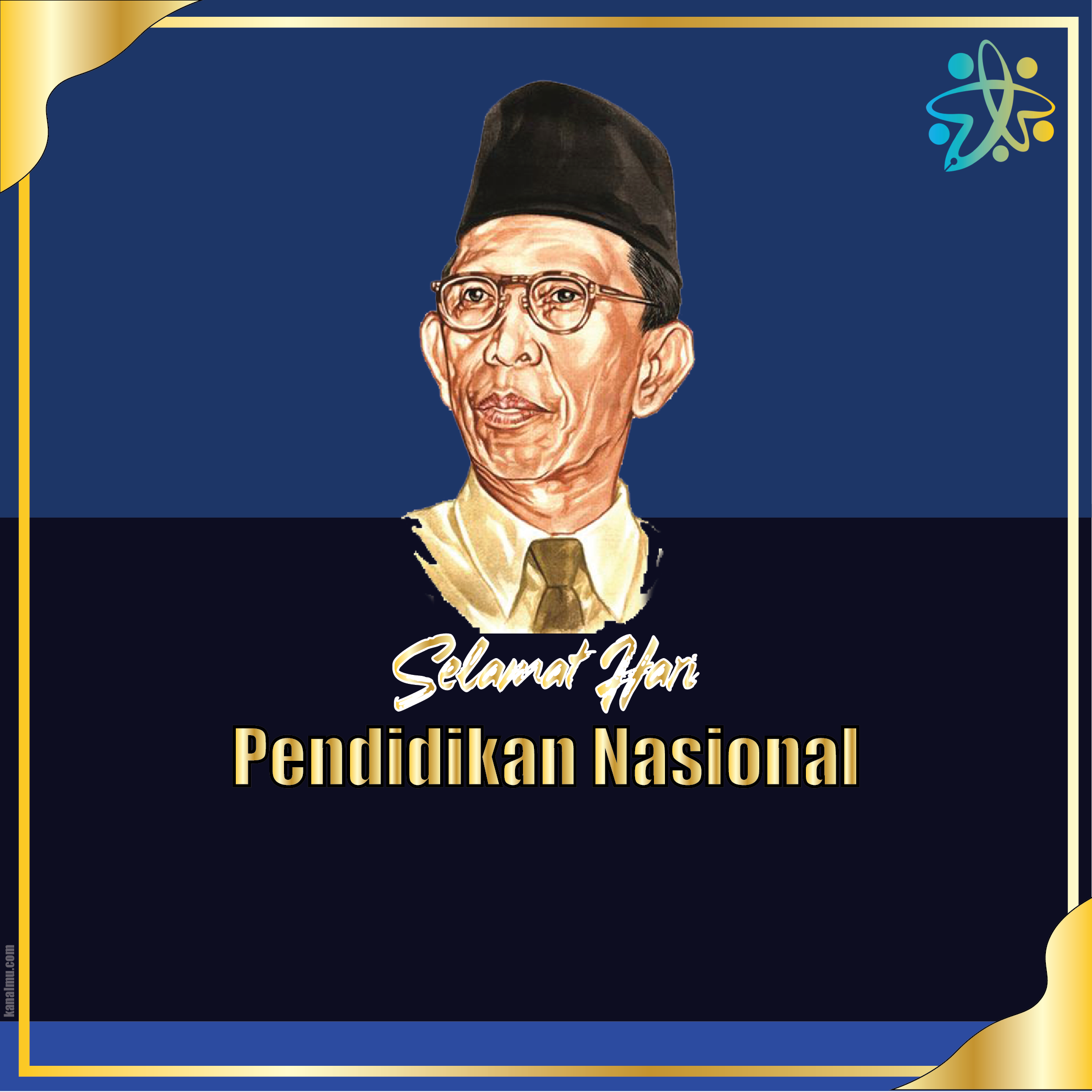 poster hari pendidikan nasional hardiknas png - kanalmu