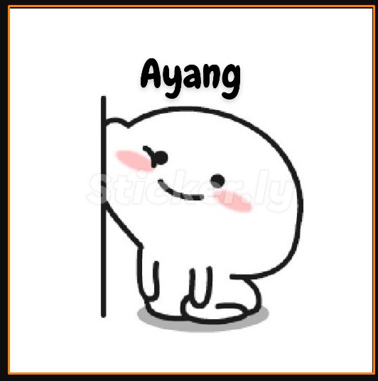 stiker meme ayang - kanalmu