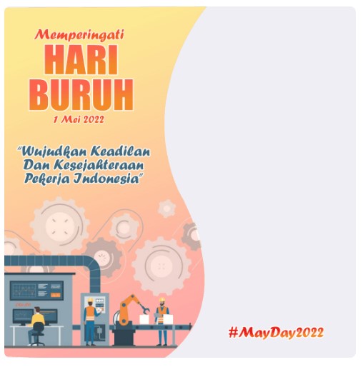 twibbon hari buruh internasional 1 mei - kanalmu