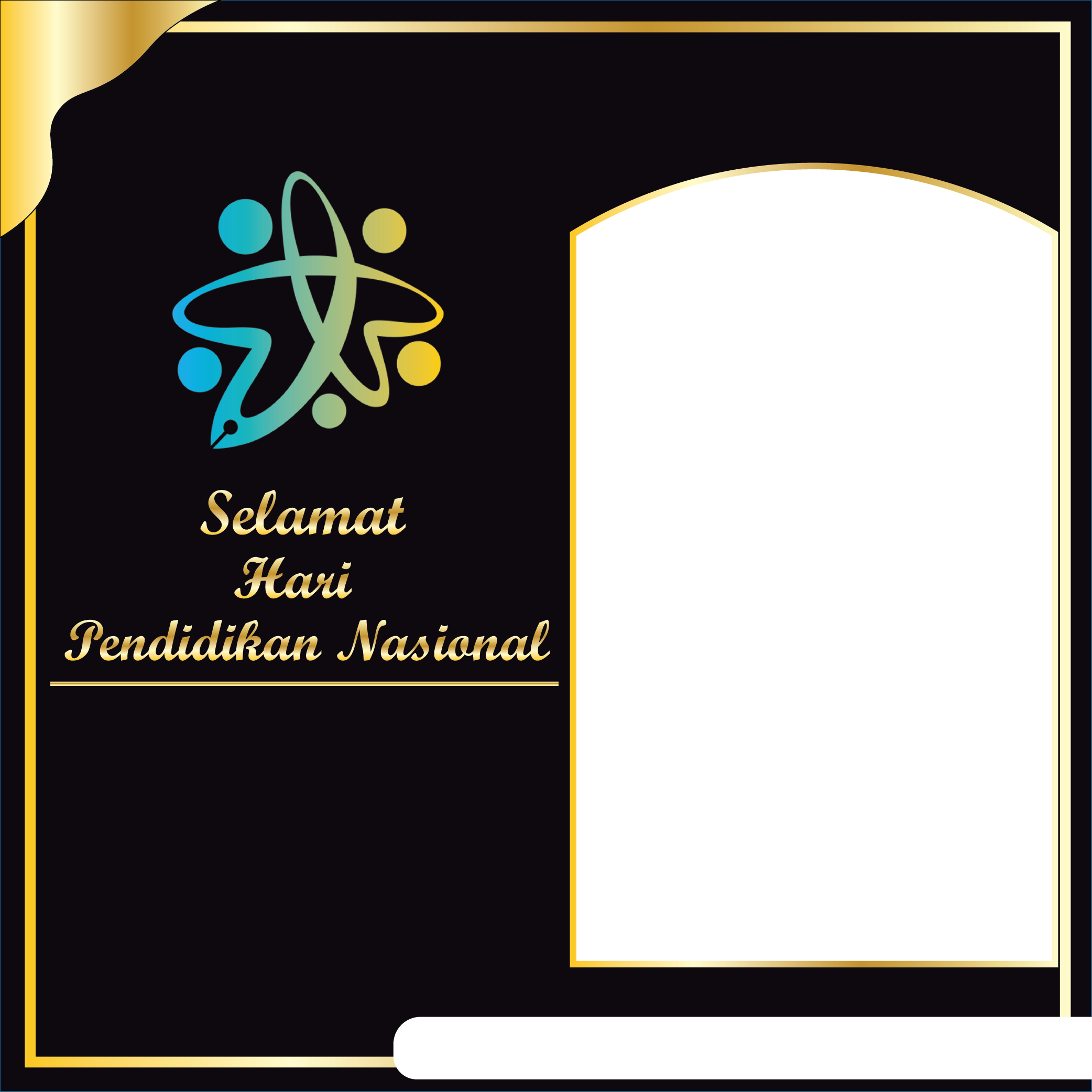 twibbon hari pendidinan nasional hardiknas 2022 - kanalmu