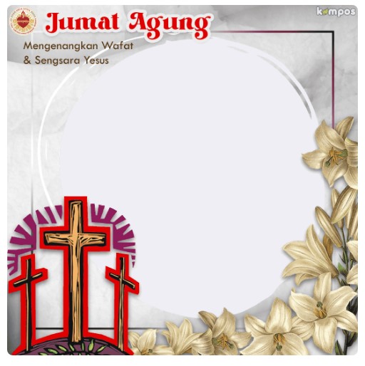 twibbon jumat agung 