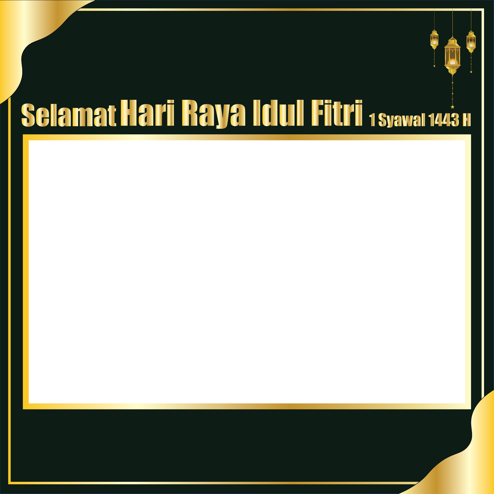 twibbon lebaran idul fitri 2022 1443 H - kanalmu