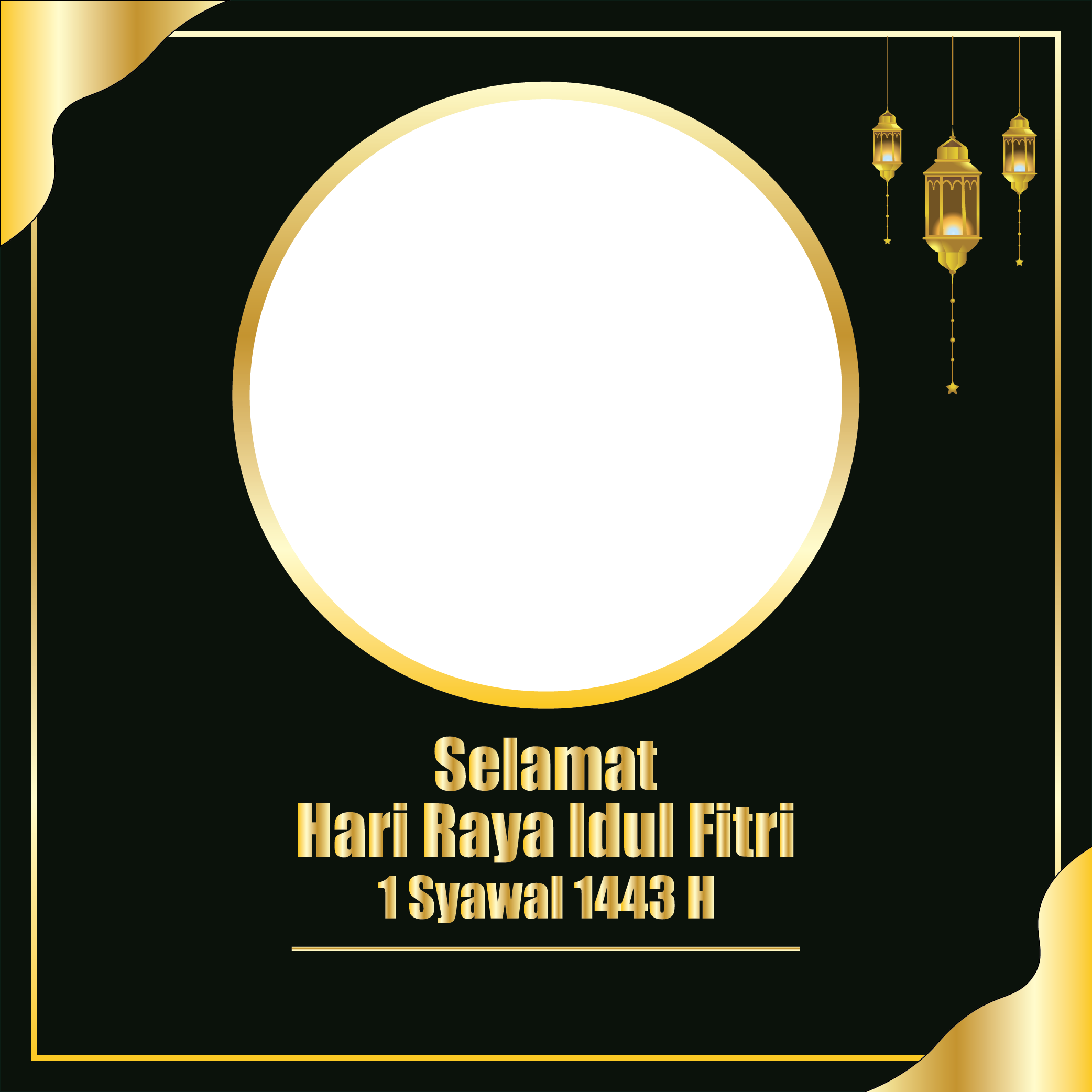 twibbon lebaran idul fitri 2022 1443 H - kanalmu