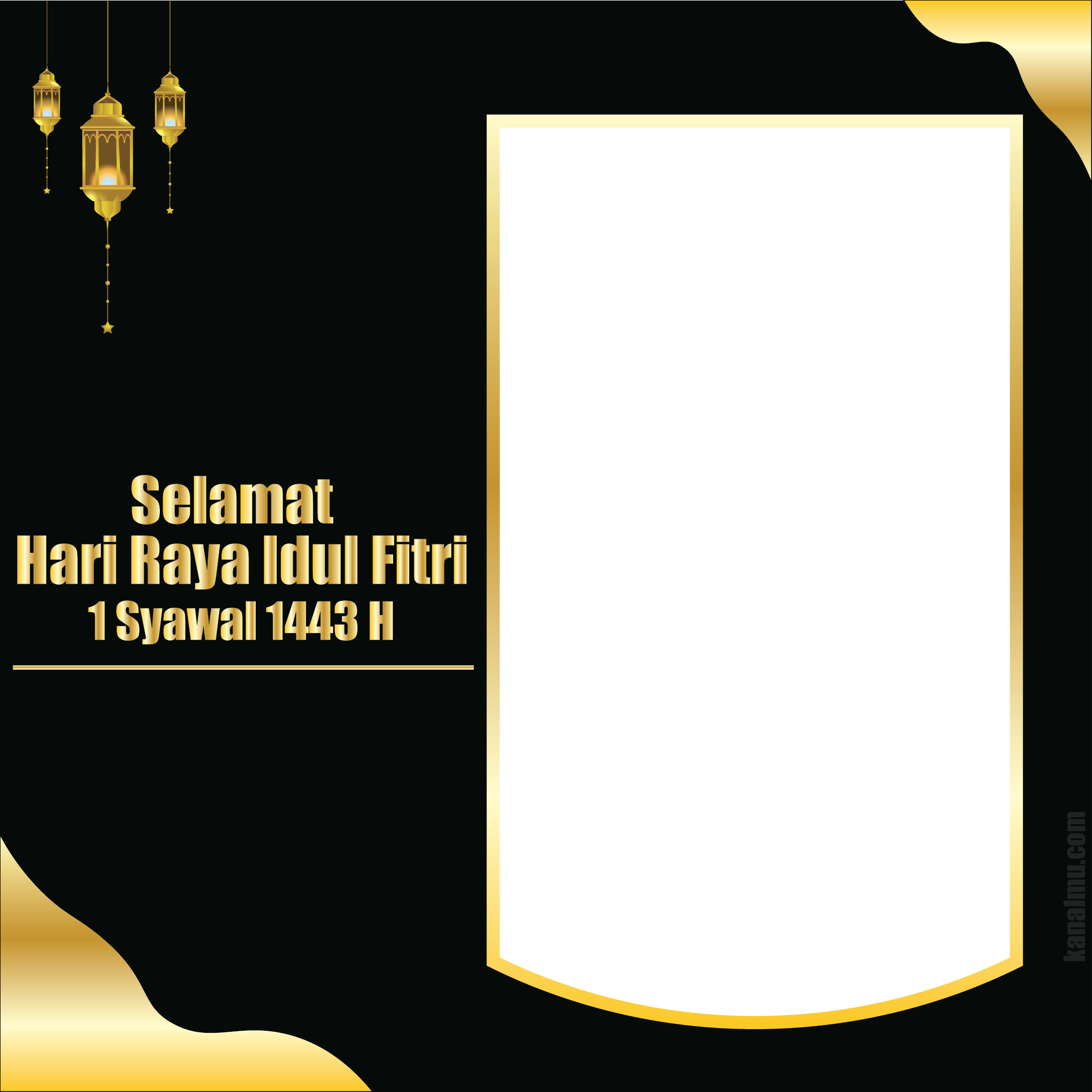 twibbon lebaran idul fitri 2022 1443 H - kanalmu