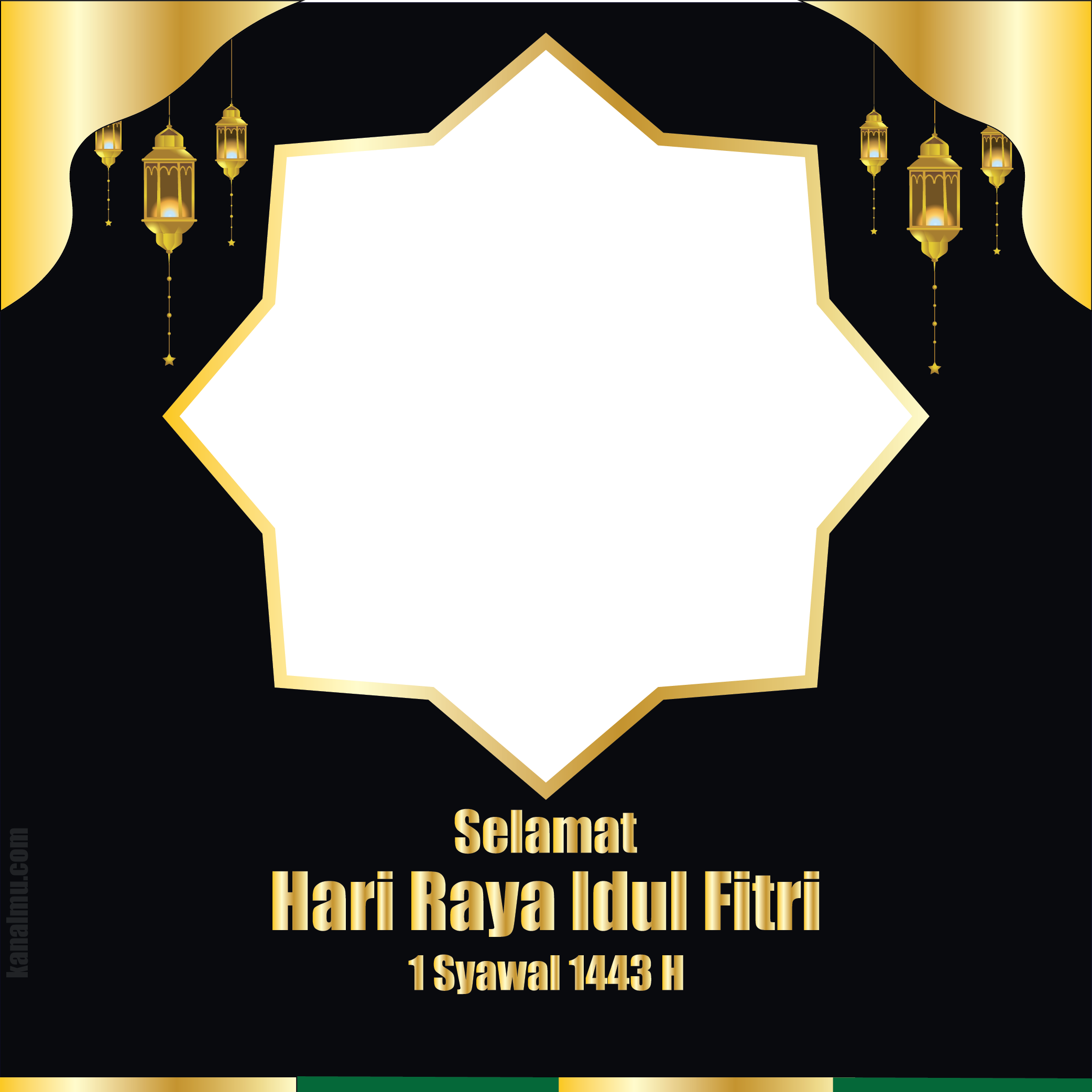 twibbon lebaran idul fitri 2022 1443 H - kanalmu