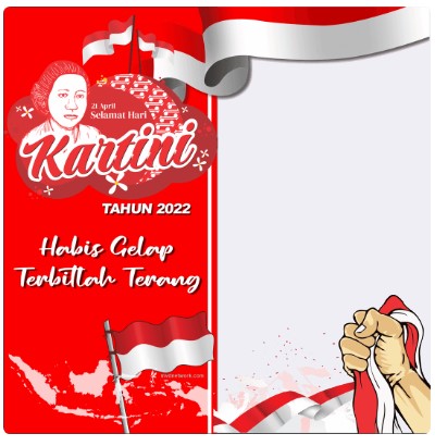 twibbon selamat  hari kartini