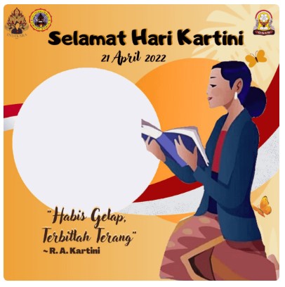 twibbon selamat hari kartini