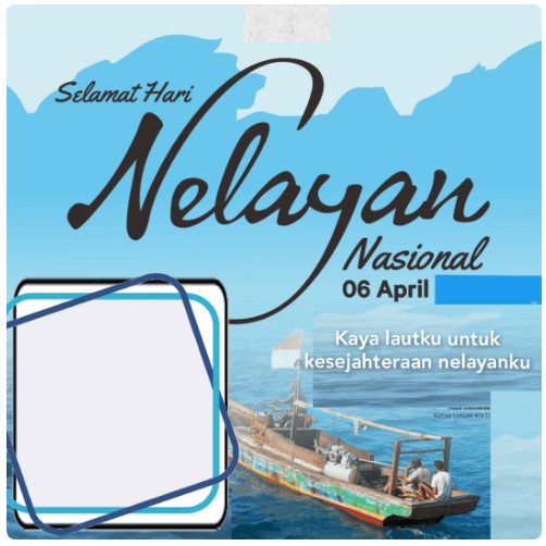 twibbon selamat hari nelayan nasional