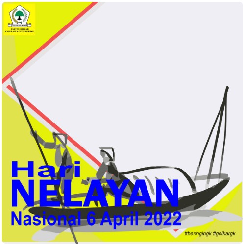 twibbon selamat hari nelayan nasional