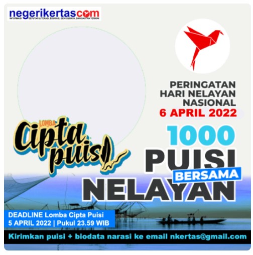 twibbon selamat hari nelayan nasional