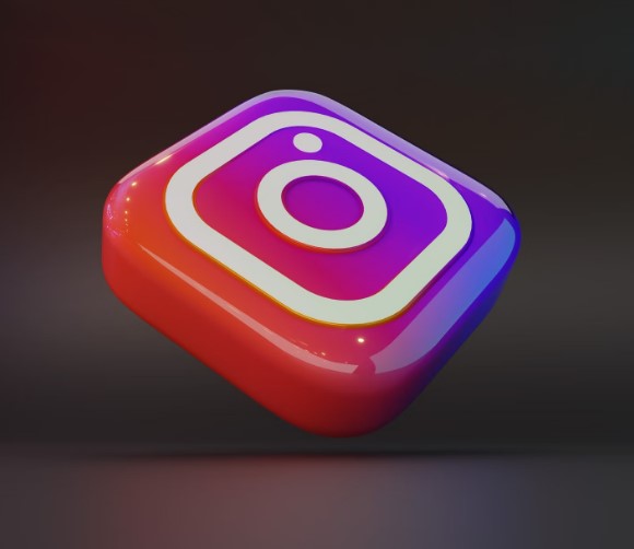 Instagram logo 3d - kanalmu