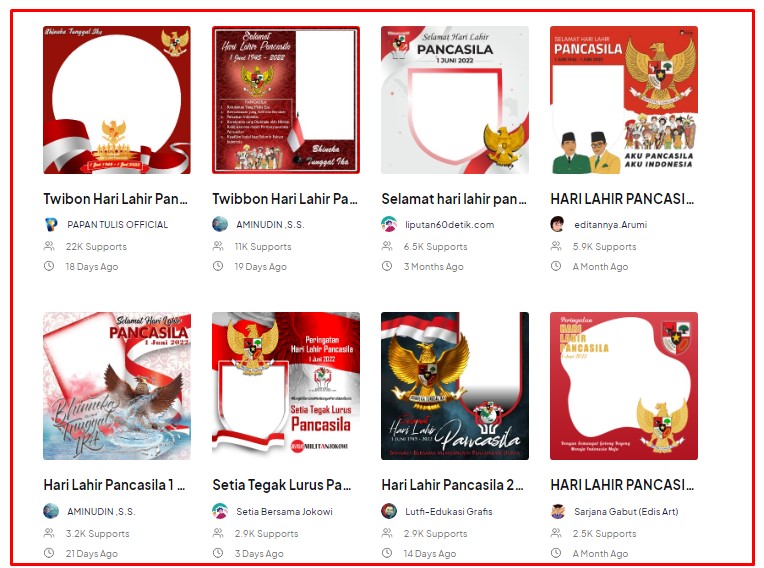 Twibbon Hari Lahir Pancasila 2022 Terkeren, 20+ linknya Berikut Ini ! 1 twibbon hari lahir pancasila 2022 - kanalmu