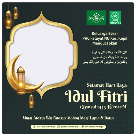 twibbon idul fitri 2022 nu- kanalmu